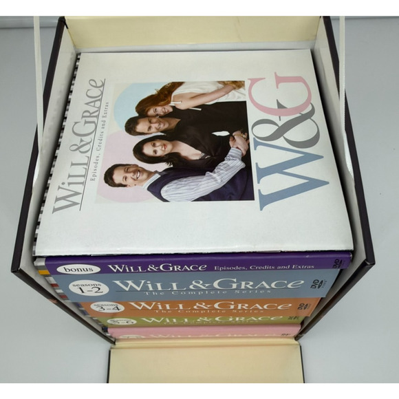 Will & Grace Complete Series DVD Box Set + Bonus Disc 33-Disc Seasons 1-8 - Picture 9 of 13